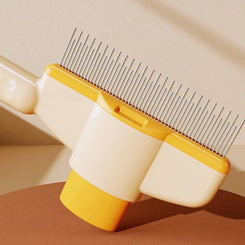 Pet Hair Remover One Button Brush
