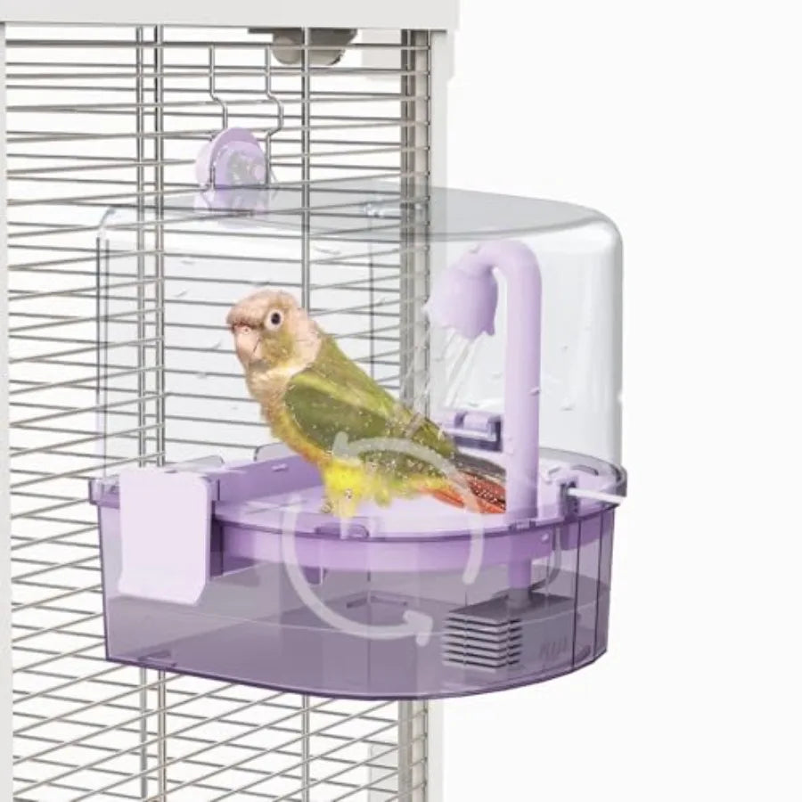 Automatic Bird Bath for Cage - 3 Colors