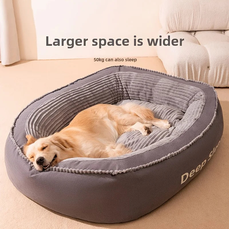 Pet Dog Cat Comfortable Donut Bed