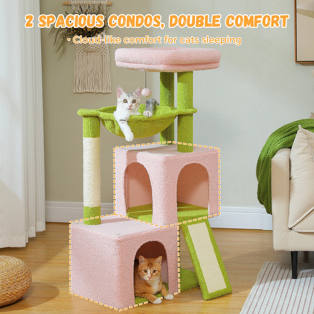 Large Cat Tree Tower for Indoor Cats