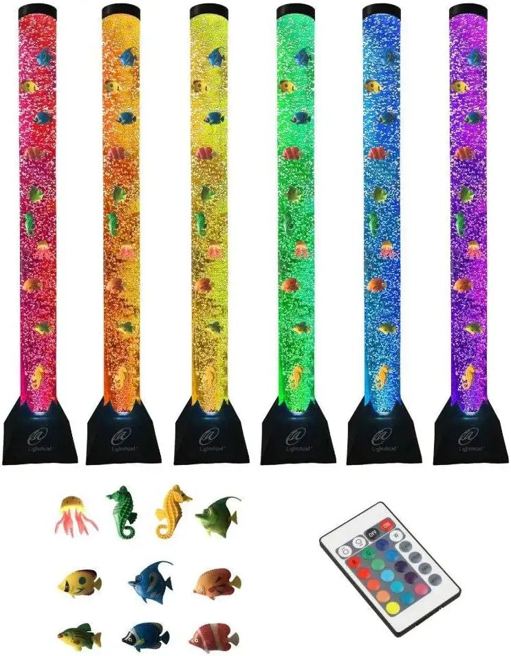 Extra Large 4FT LED Bubble Fish Tube Aquarium Lamp