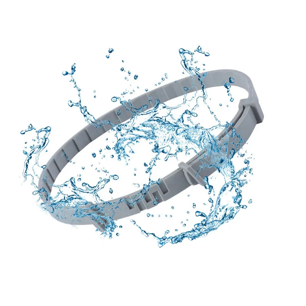 Adjustable Plastic Dog Cat Collar Waterproof