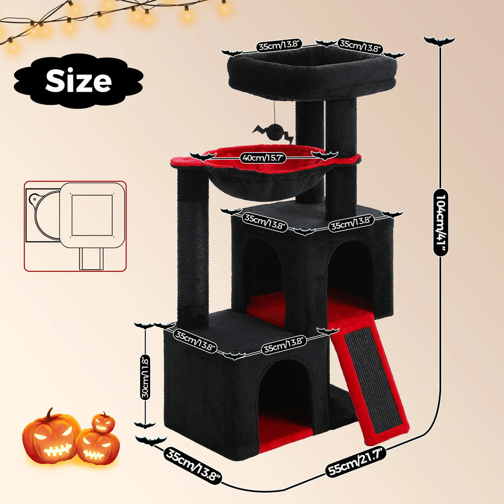 Large Cat Tree Tower for Indoor Cats