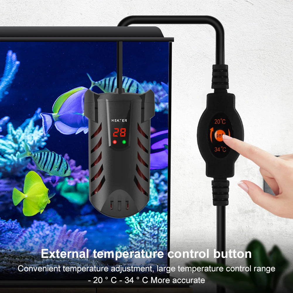 Submersible Fish Tank Heater with Suction Cups
