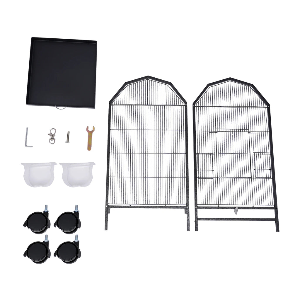 Medium Metal Bird Cage 360° Indoor/Outdoor