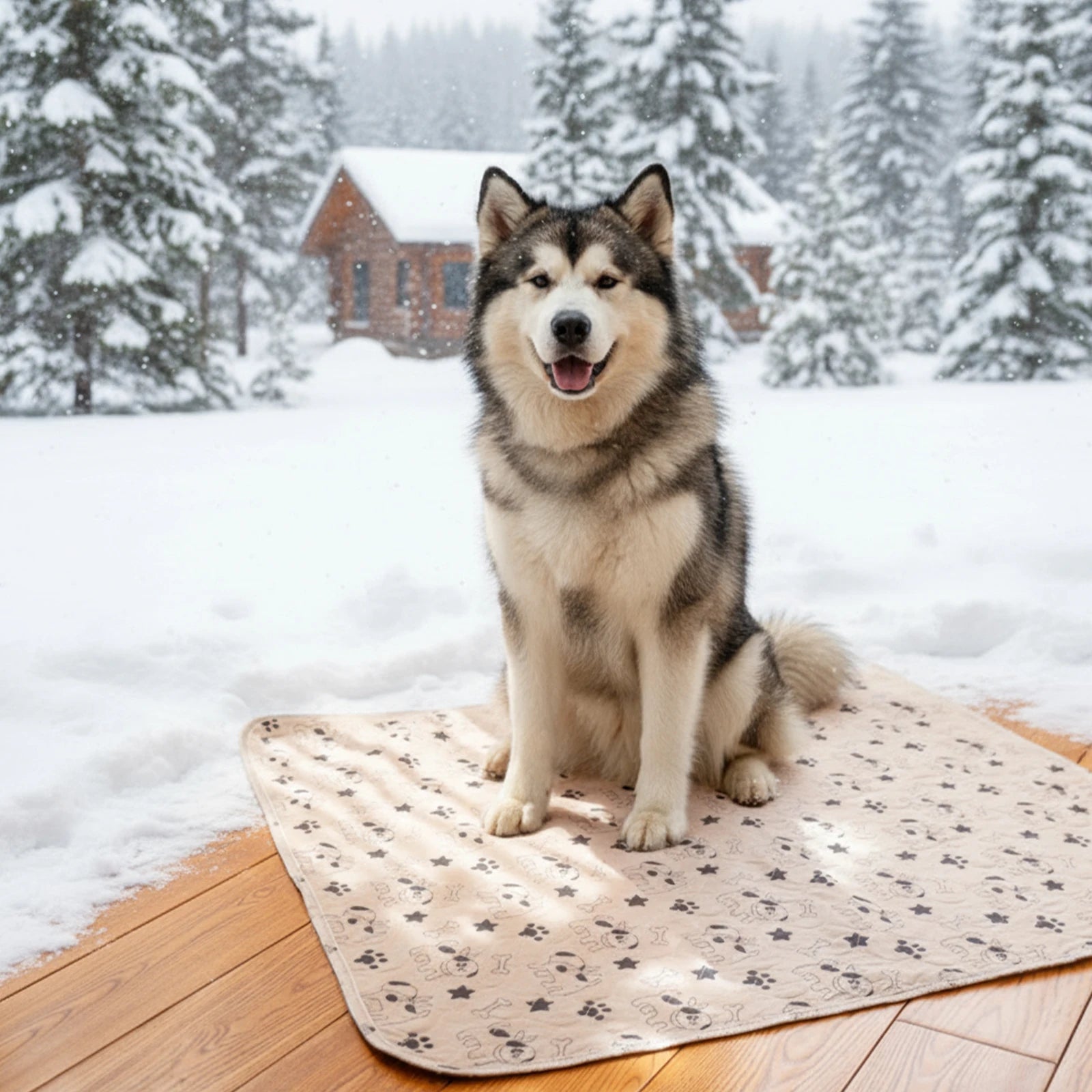 PVC Washable Dog Pee Pad Multiple Styles