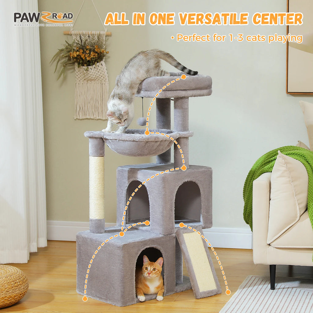 Large Cat Tree Tower for Indoor Cats