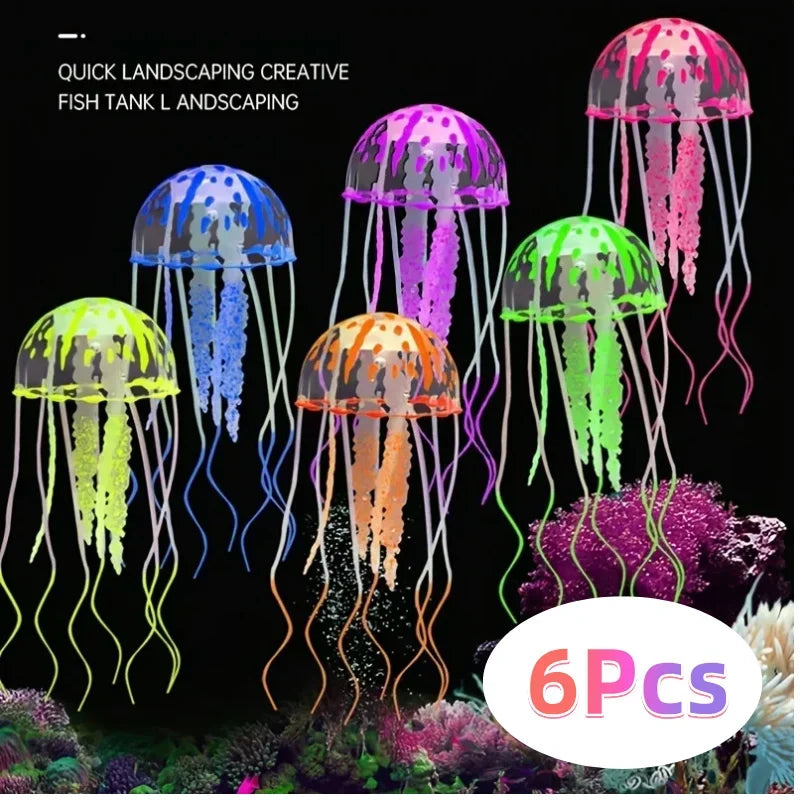 Artificial Swim Glow Jellyfish for Fish Tanks