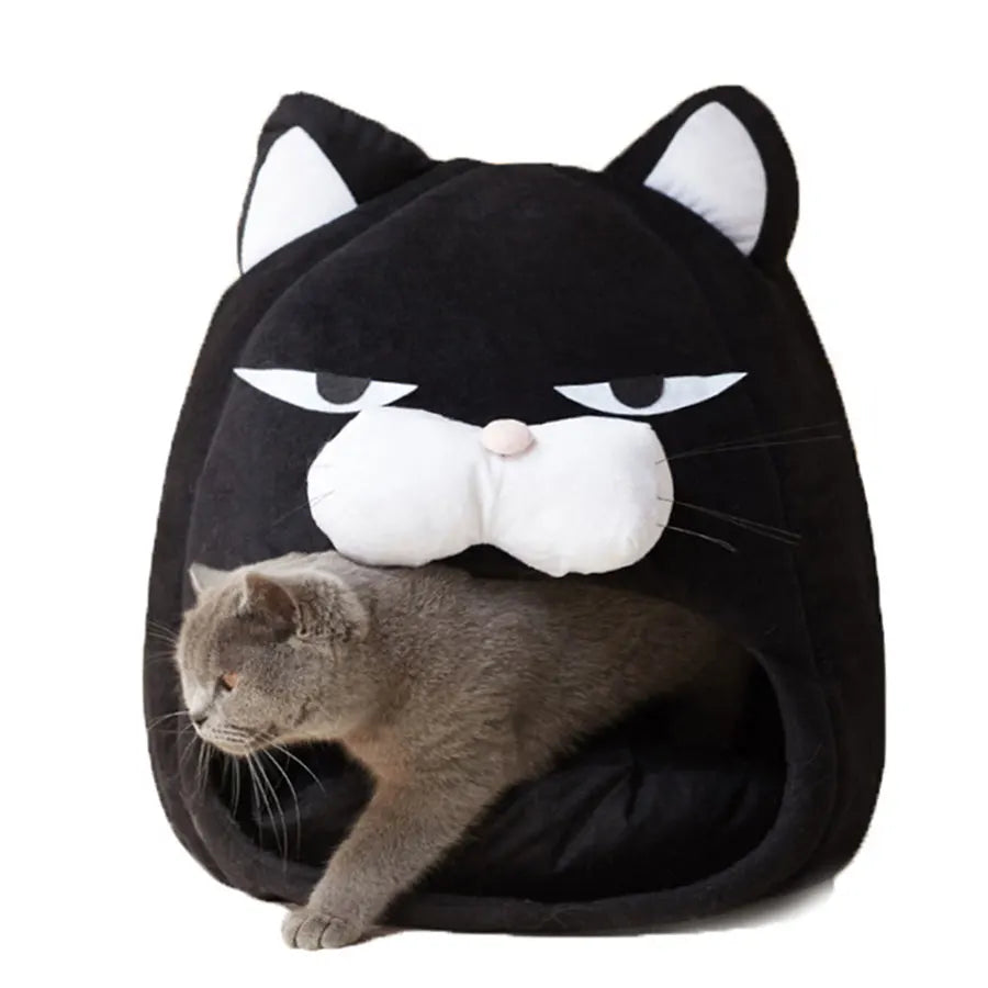 Cute Soft Cartoon House for Cats Dogs