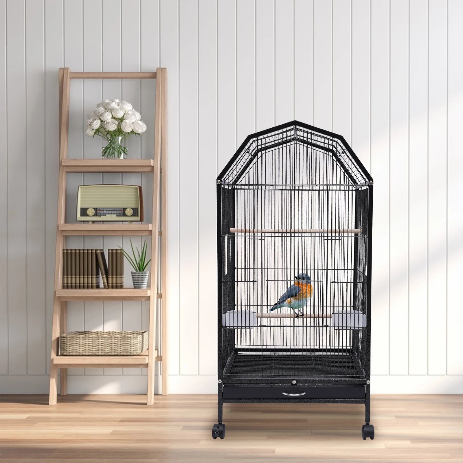 Medium Metal Bird Cage 360° Indoor/Outdoor