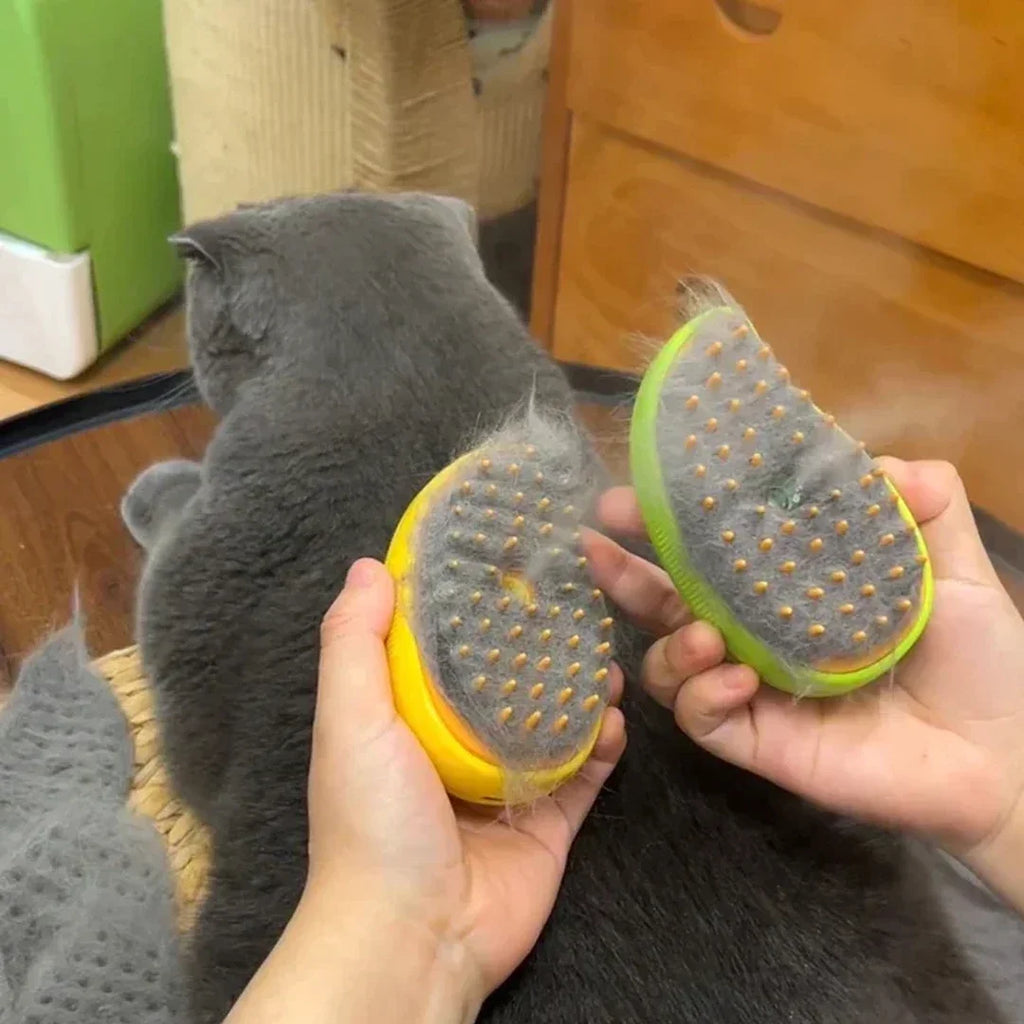 Cat Dog Steam Brush Electric Sprayer for Massage Grooming