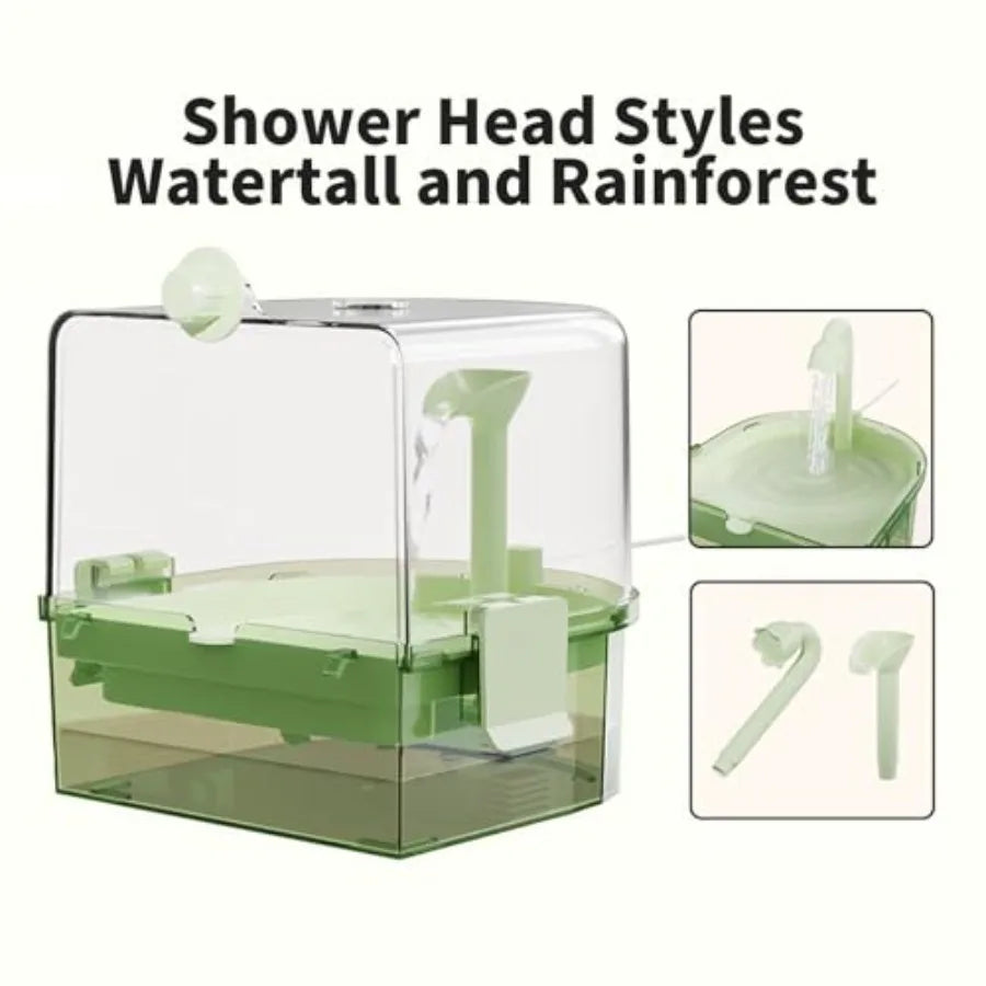 Automatic Bird Bath for Cage - 3 Colors