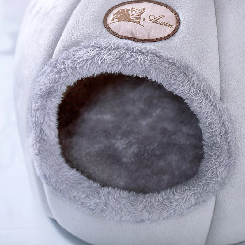 Deep Sleep Cat Bed Cozy Cave
