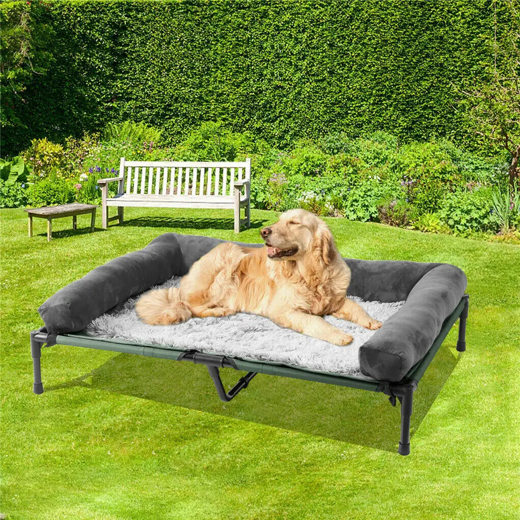 Pet Dog Cat Indoor Outdoor Elevated Lounger