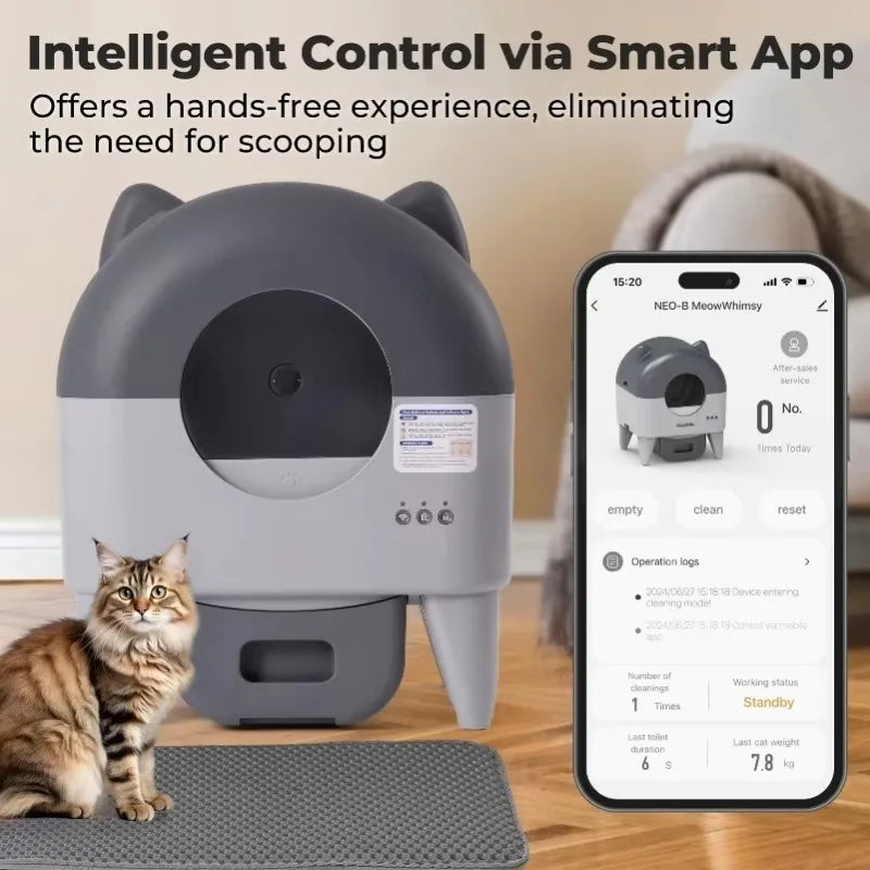 Automatic Cat Litter Box Extra Large