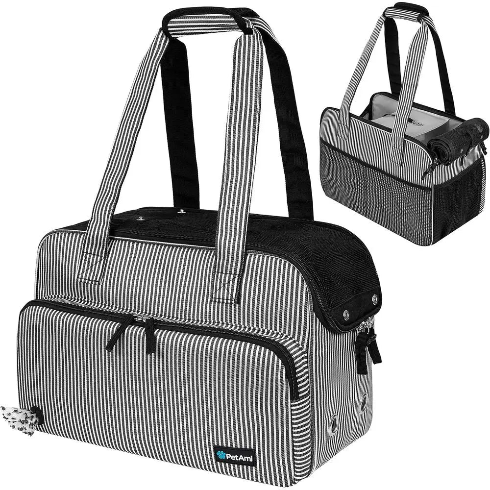 Small Pet Purse Carrie Bag with Pockets