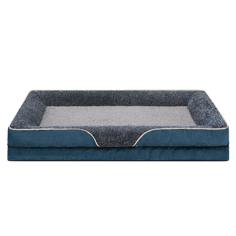 Oversized Pet Bed with Raised Edges