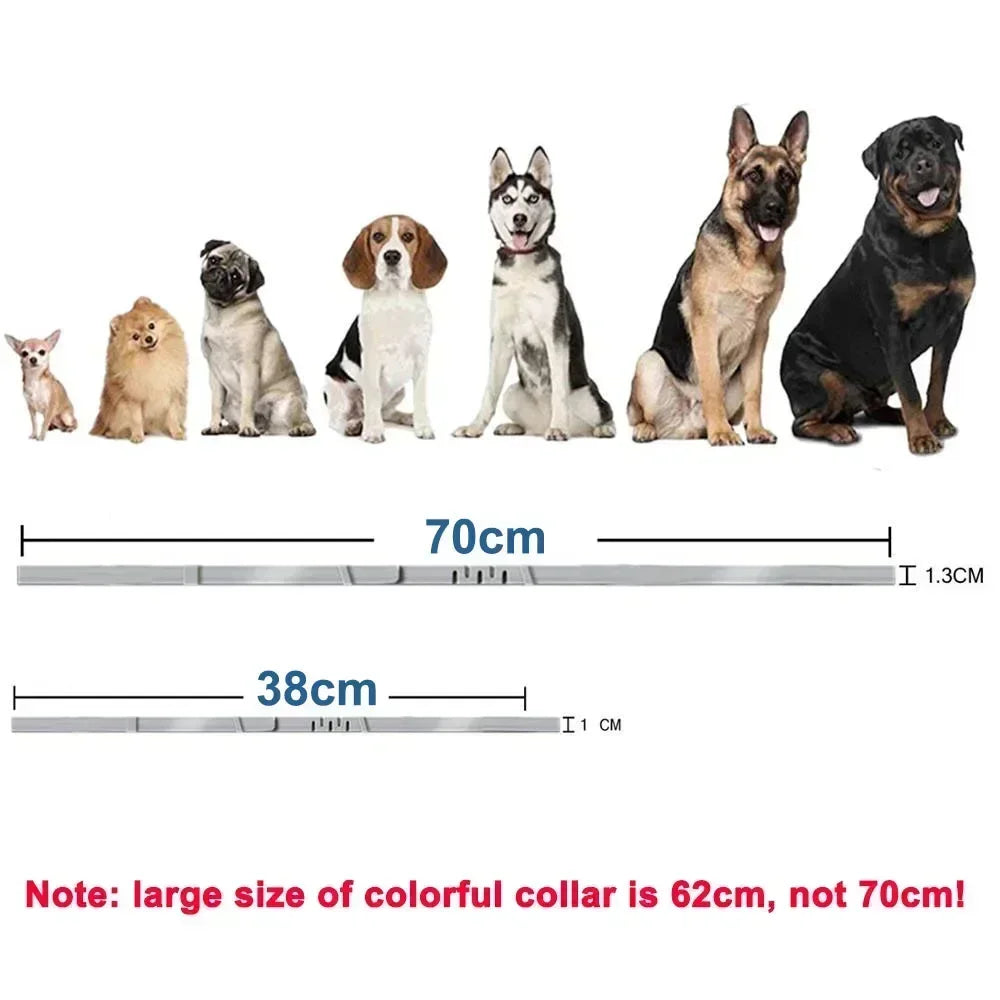 Adjustable Plastic Dog Cat Collar Waterproof