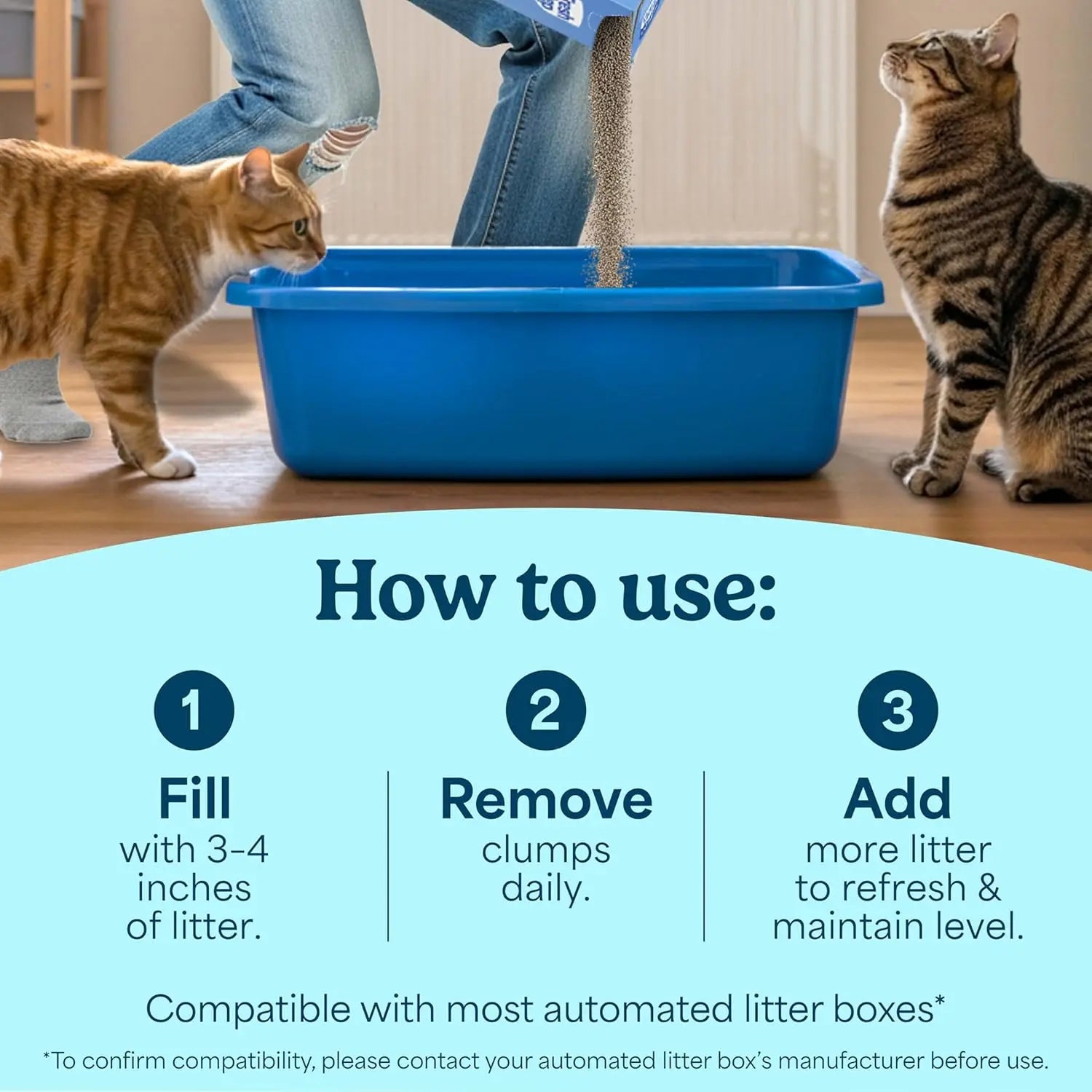 Clumping Cat Litter for Multi-Cat Homes