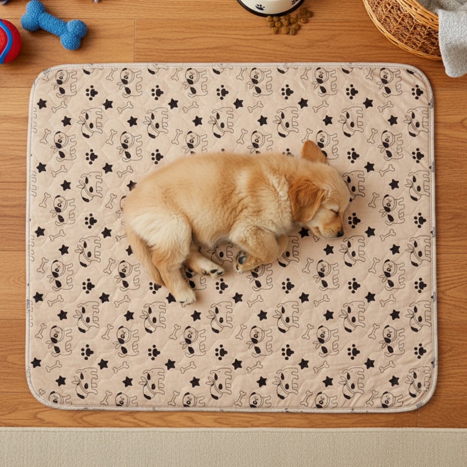 PVC Washable Dog Pee Pad Multiple Styles