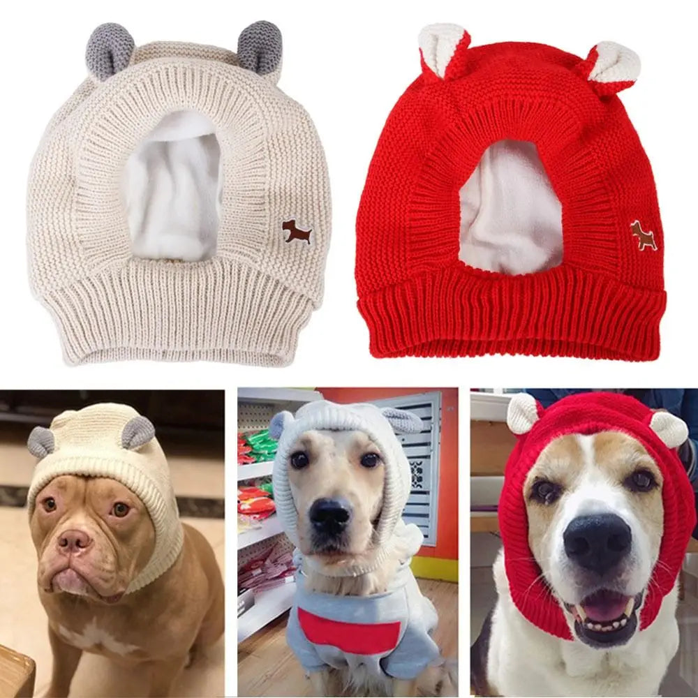 Quiet Dog Ear Muffs Noise Protection Hat