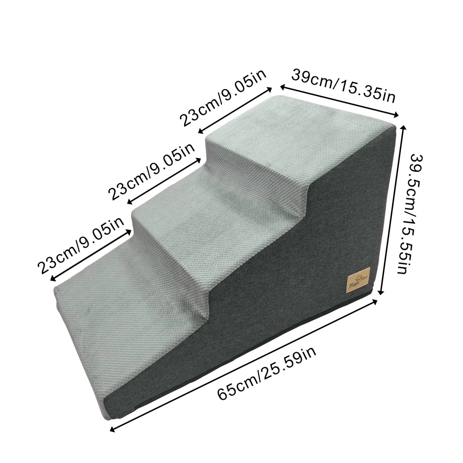 3 or 4 Step Pet Ramp with Washable Cover