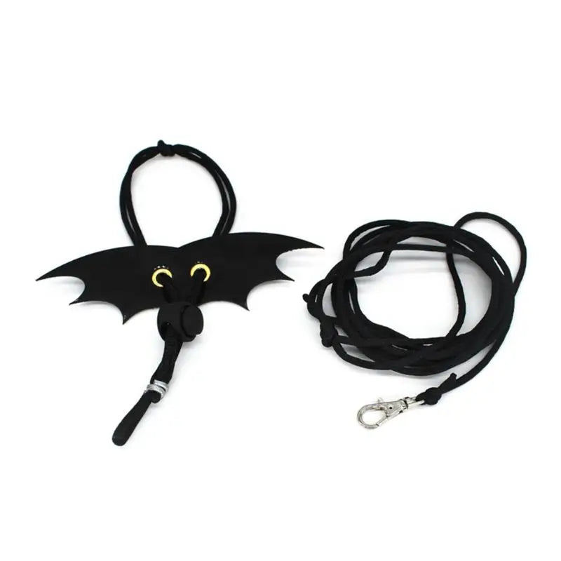 Pet Lizard Adjustable Wing Style Harness Leash
