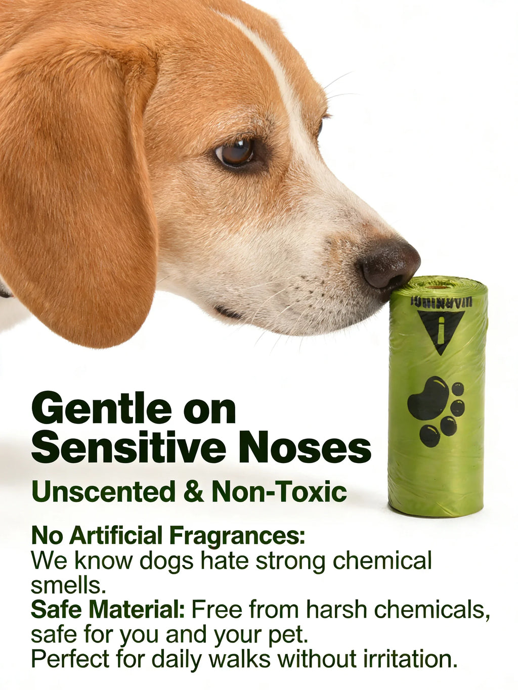 Eco-Friendly Dog Poop Bags Leak-Proof