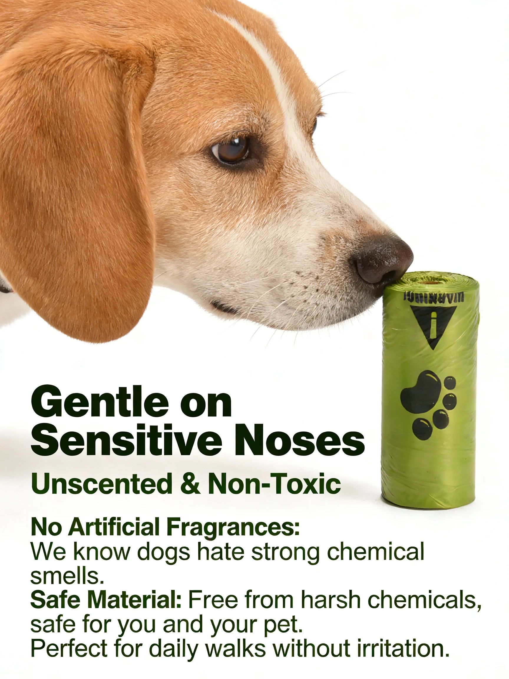 Eco-Friendly Dog Poop Bags Leak-Proof