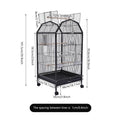 Medium Metal Bird Cage 360° Indoor/Outdoor