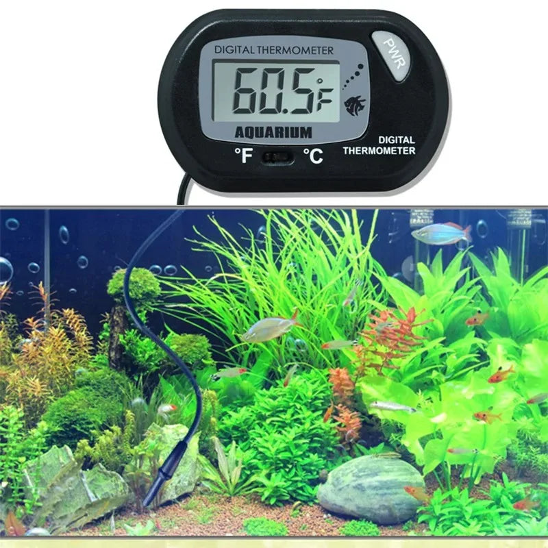 Digital Aquarium Thermometer with Suction Cup Probe