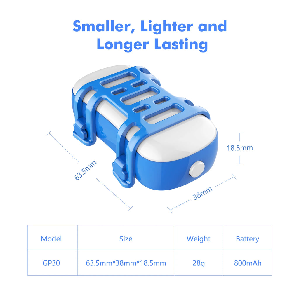 GPS Pet Tracker for Dogs Cats Built-in IoT Sim
