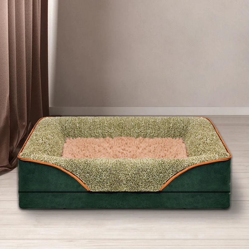 Oversized Pet Bed with Raised Edges