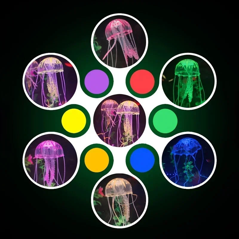 Artificial Swim Glow Jellyfish for Fish Tanks