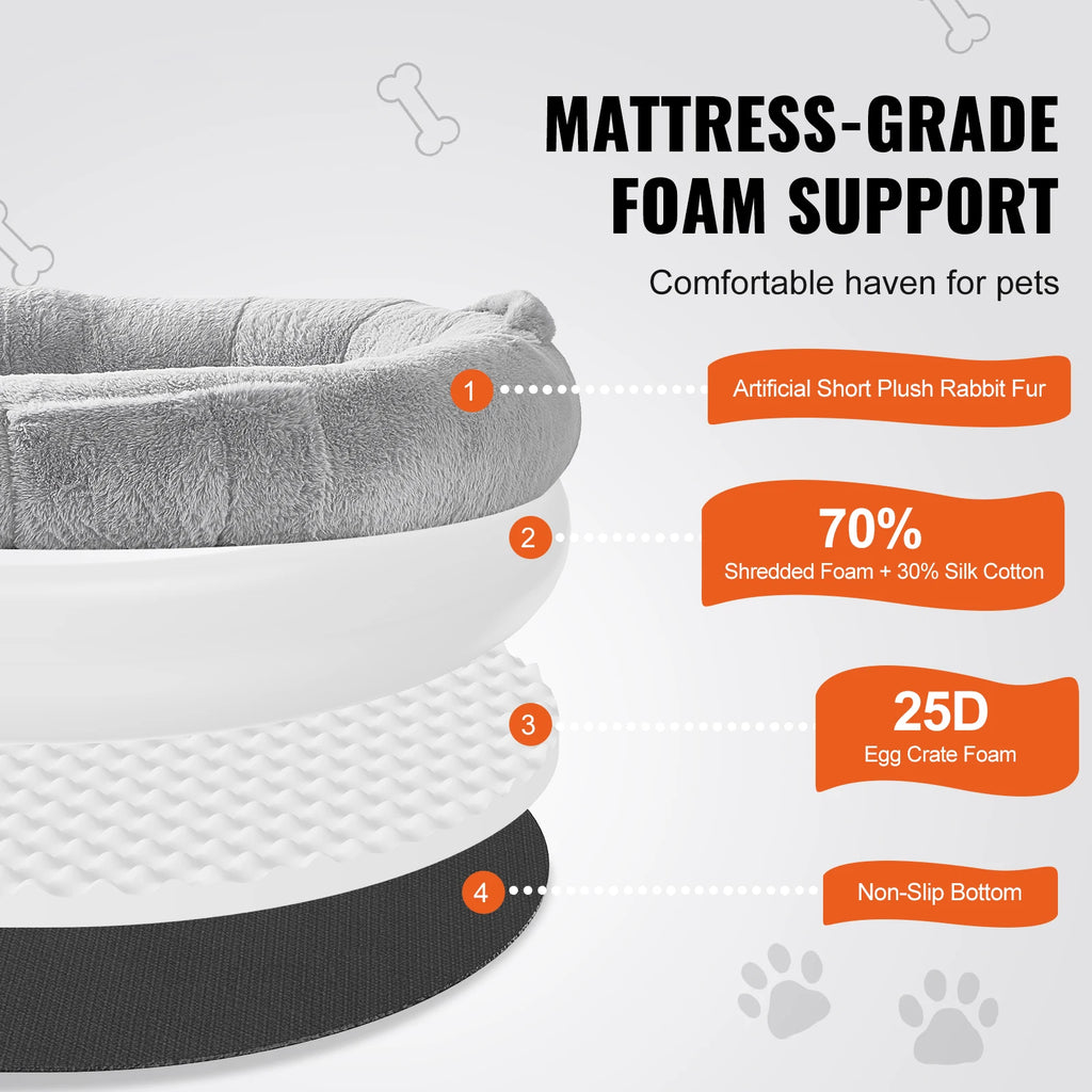 Adult Human Size Pet Bed with Washable Cover