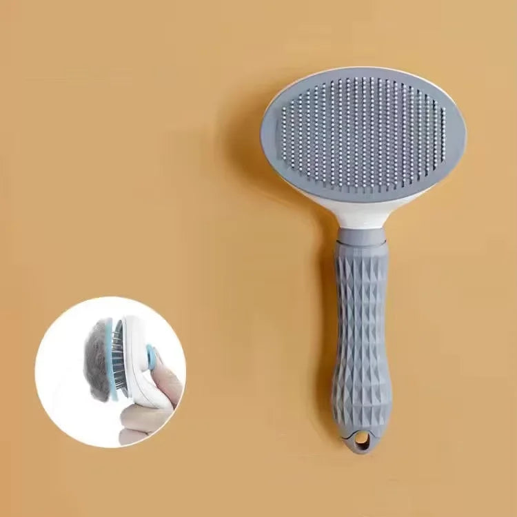 Pet Dog Cat Steel Grooming Hair Brush