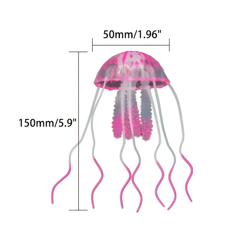 Artificial Swim Glow Jellyfish for Fish Tanks