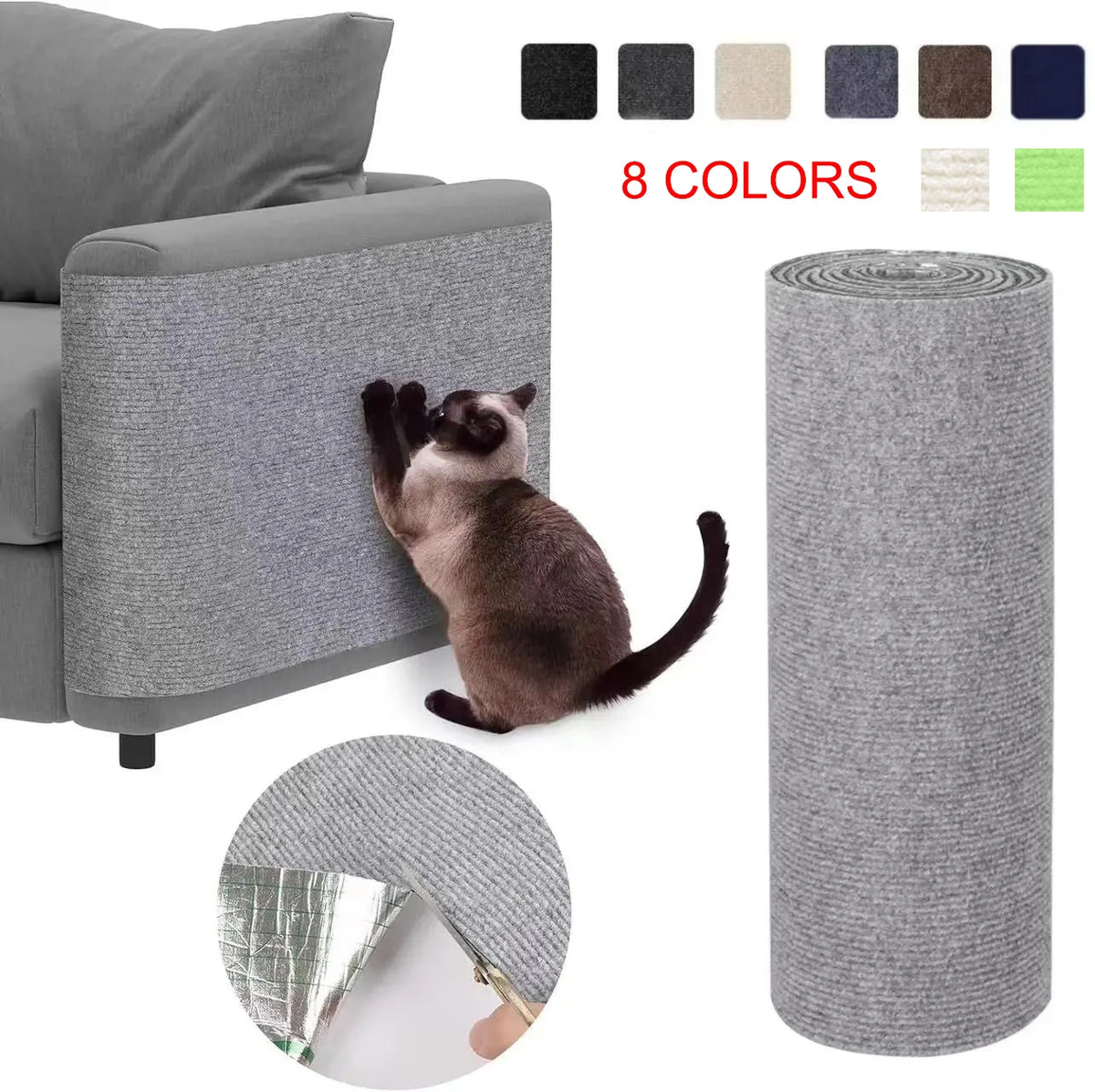 Self-Adhesive Cat Scratching Sofa Furniture Protector