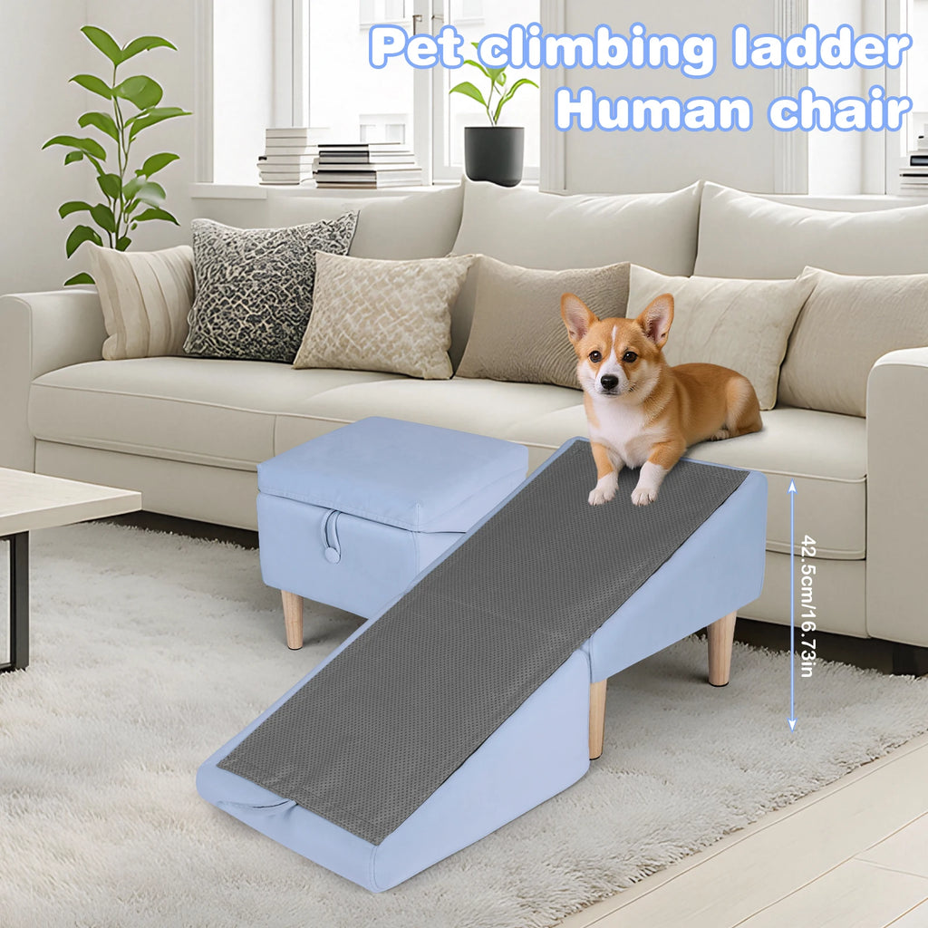Reusable Split 2-In-1 Folding Pet Ramp