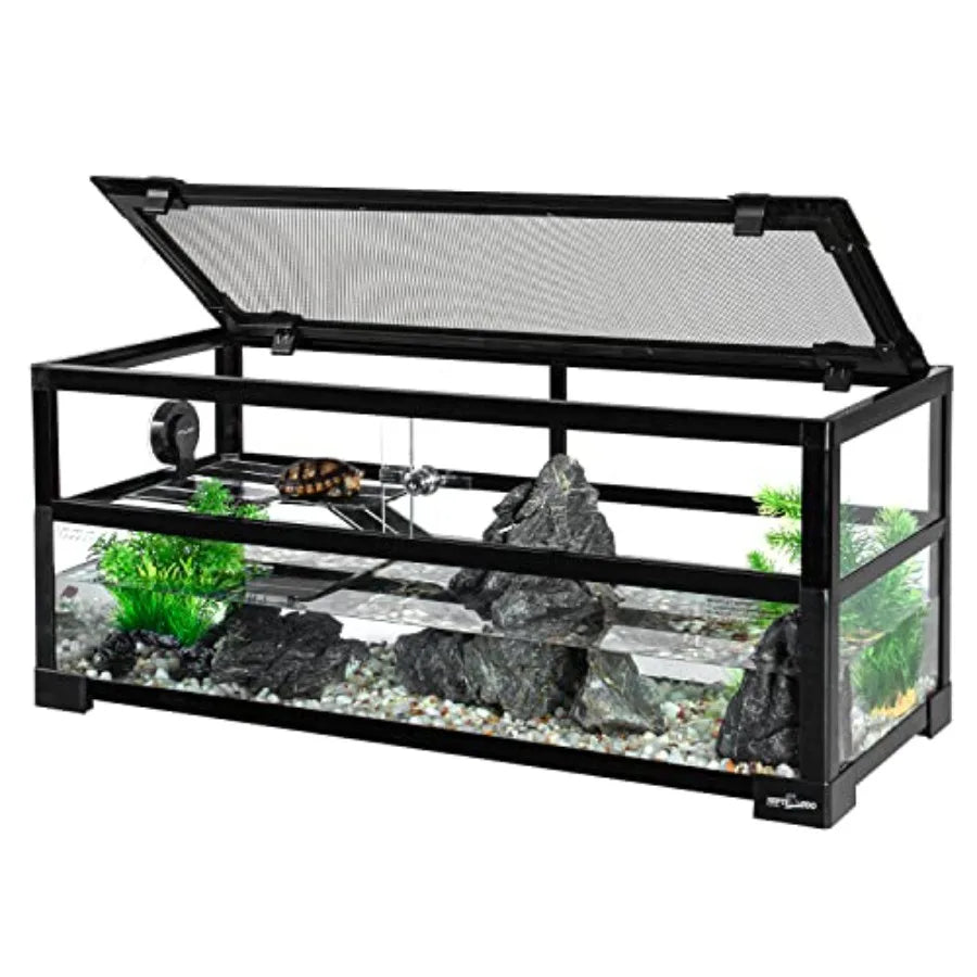 18 Gallon Turtle Tank Aquarium 30×12×12