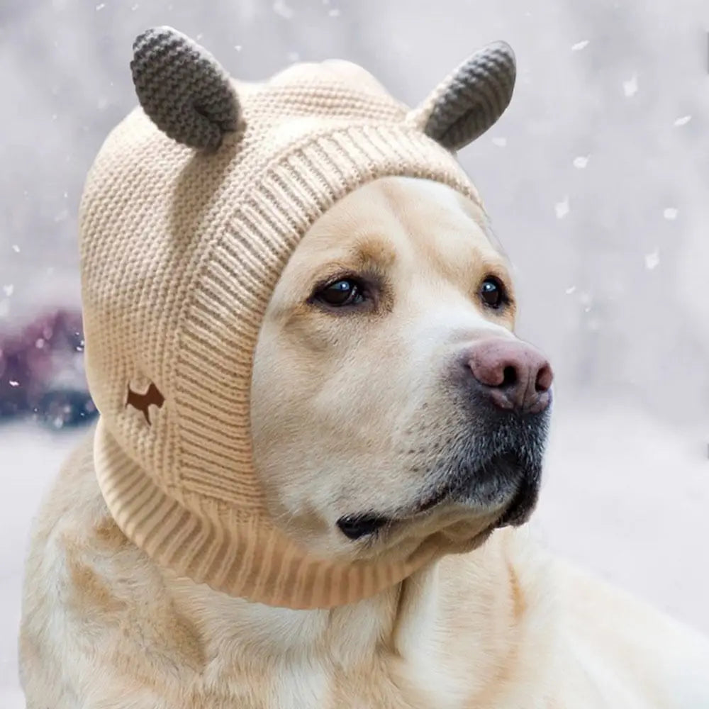 Quiet Dog Ear Muffs Noise Protection Hat