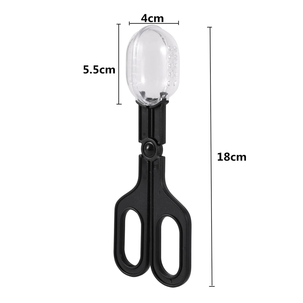 Plastic Tongs Tweezers Lizard Snake Feeding Tool
