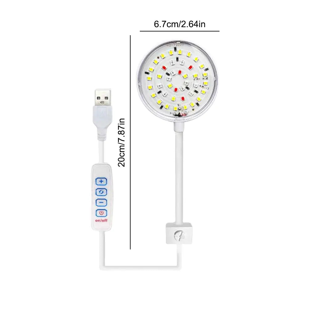 USB Small LED Dimmable Light for Fish Tank