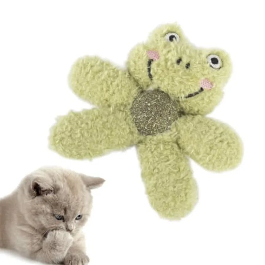 Indoor Cat Plush Catnip Animal-Shaped Toy
