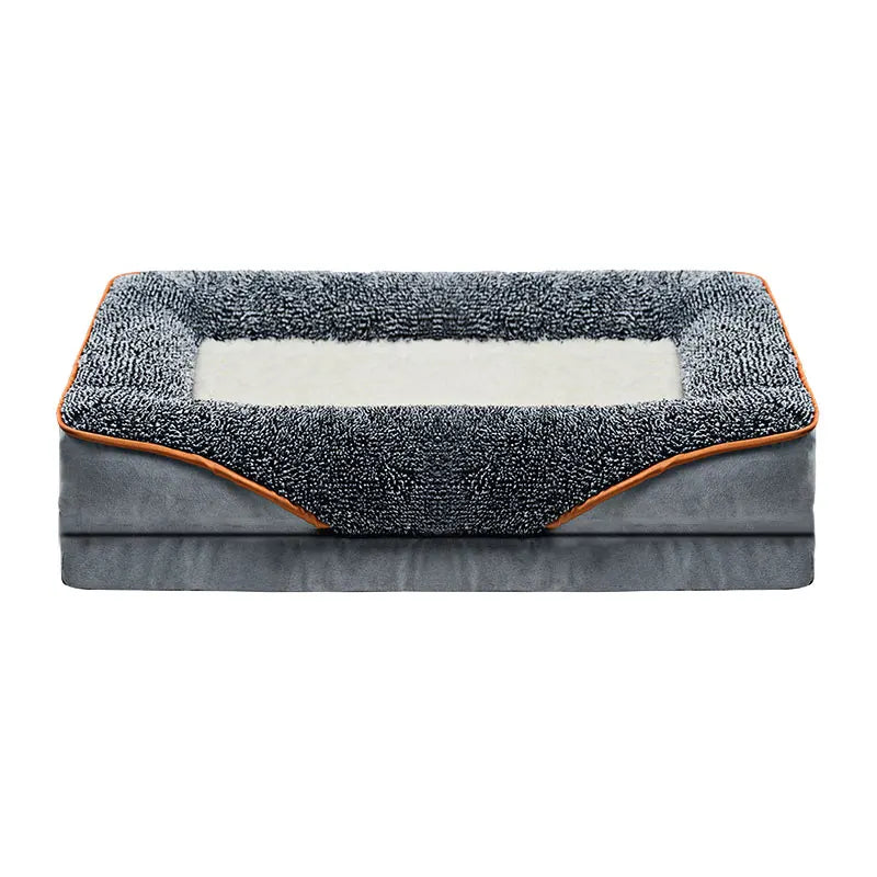 Oversized Pet Bed with Raised Edges