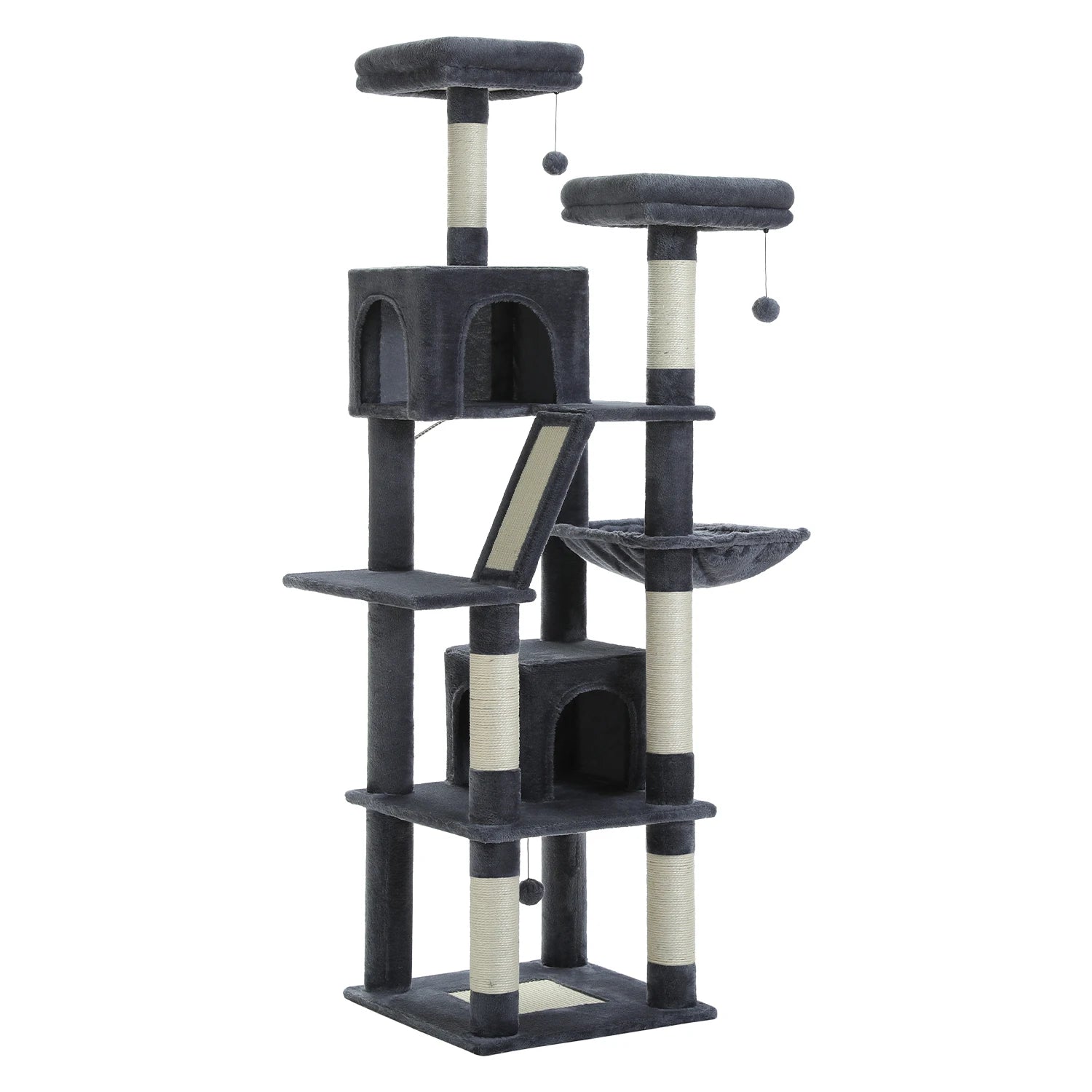 Large Multi-Level Cat Tree Tall Tower