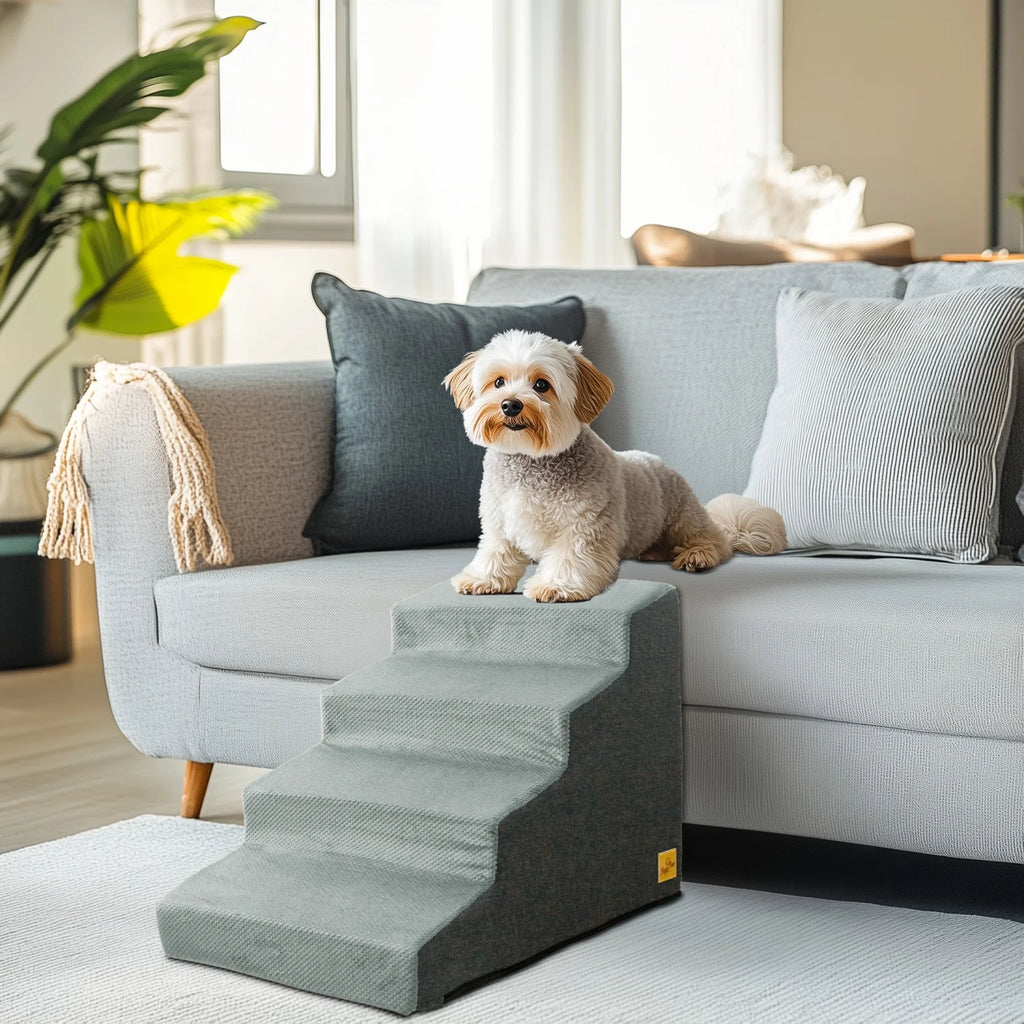 3 or 4 Step Pet Ramp with Washable Cover