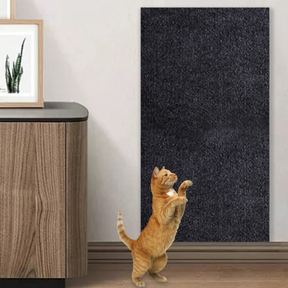 Cat Scratching Carpet Mat Self-Adhesive Trimmable