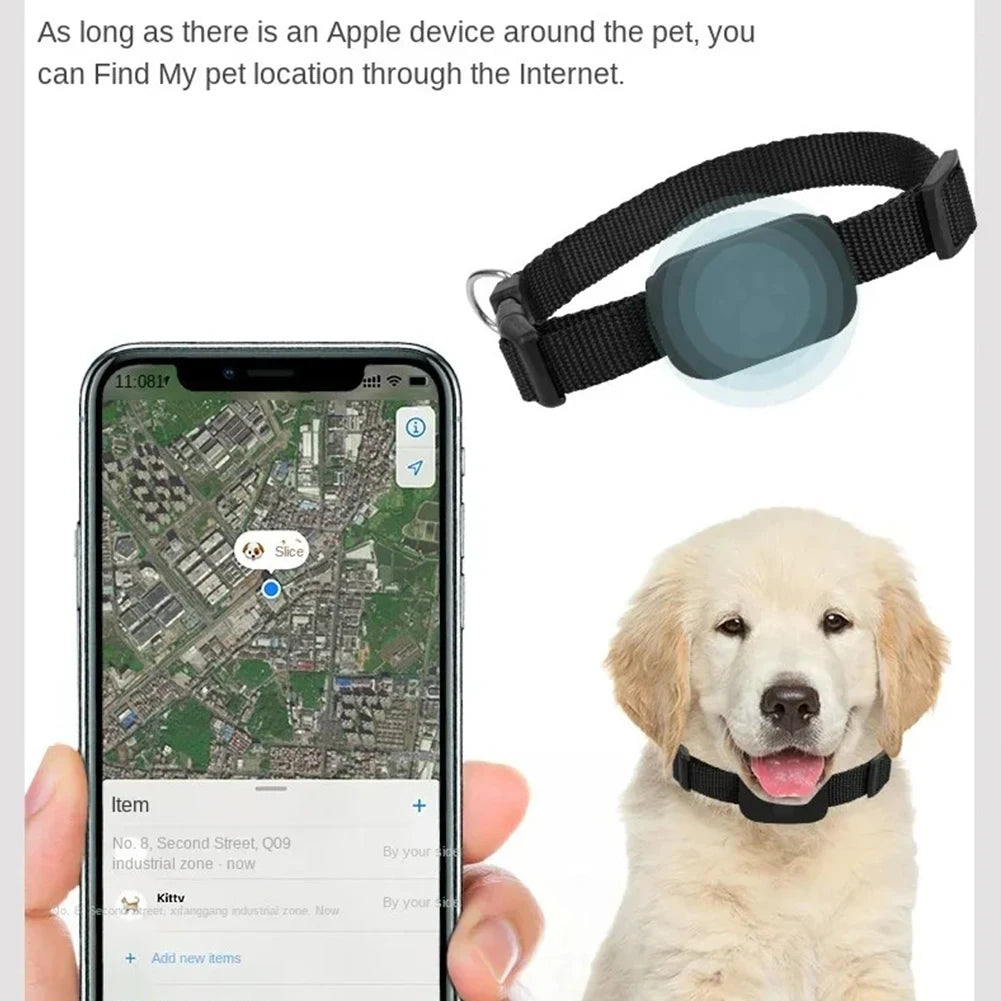 Pet Dog or Cat GPS Tracker with Adjustable Collar