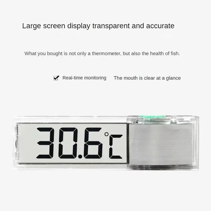 1pc Aquarium LCD Electronic Thermometer